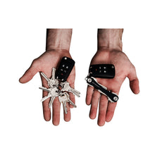 Carica l&#39;immagine nel visualizzatore di Gallery, Portachiavi compatto Nero Compact Key Holder KEY SMART
