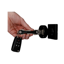 Carica l&#39;immagine nel visualizzatore di Gallery, Portachiavi compatto Nero Compact Key Holder KEY SMART