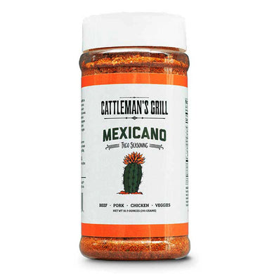 Mexicano Seasoning Rub 291gr - CATTLEMAN'S GRILL