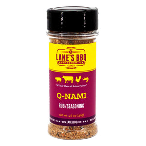 Q-Nami Rub LANE'S BBQ 130g miscela di spezie per pesce e crostacei