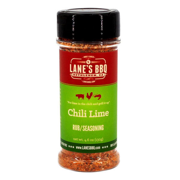 Chili Lime Rub LANE'S BBQ 130g miscela di spezie per pesce e crostacei