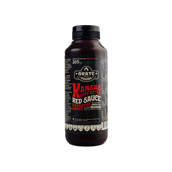 Salsa Barbecue Kansas City Style Red Sauce 265ml GRATE GOODS