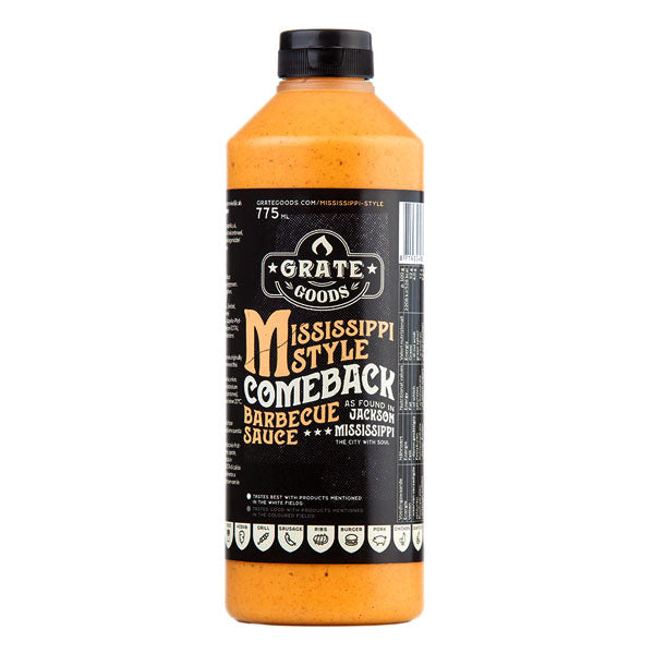 Salsa Barbecue Mississippi Style Comeback 775ml GRATE GOODS