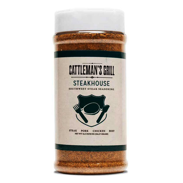 Steakhouse Seasoning Rub 354gr - CATTLEMAN'S GRILL