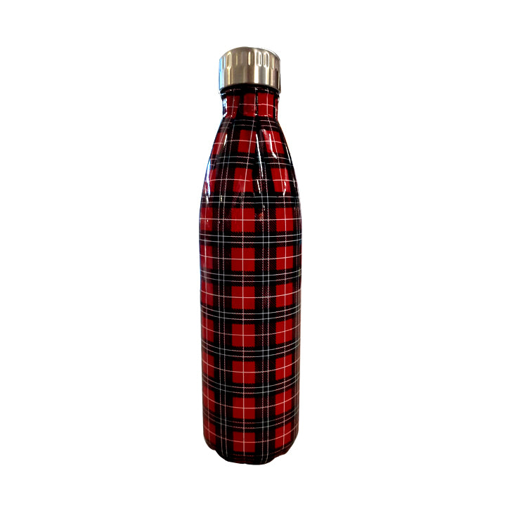 Bottiglia termica Rosso Natale INOX Riutilizzabile H&H 750 ml