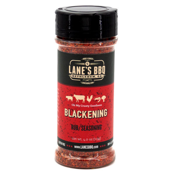 Blackening Rub LANE'S BBQ 113g miscela di spezie per tutti i tipi di carne e pesce